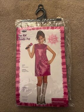 Fun World Pop Star Costume - Child Size L (12/14)